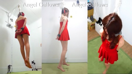 Angel Gallows - A Woman Wearing Red Dress Hanqing All Camera