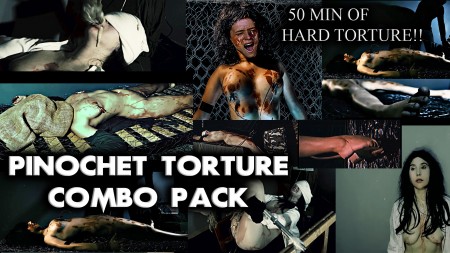 PINOCHET TORTURE COMBO PACK - Pinochet Torture Series Complete (COMBO PACK)

More than 50 Minutes of hard torture scenes!! 

35% DISCOUNT!!

The collection Includes:

-Dictatorship in Argentina
-Parrot Perch Torture
-Pinochet Electro Torture 
-Girl Brutalized in Dictatorship

Featuring also all the trailers from Electric City Productions!
Get Ready for the hardest torture video ever seen!